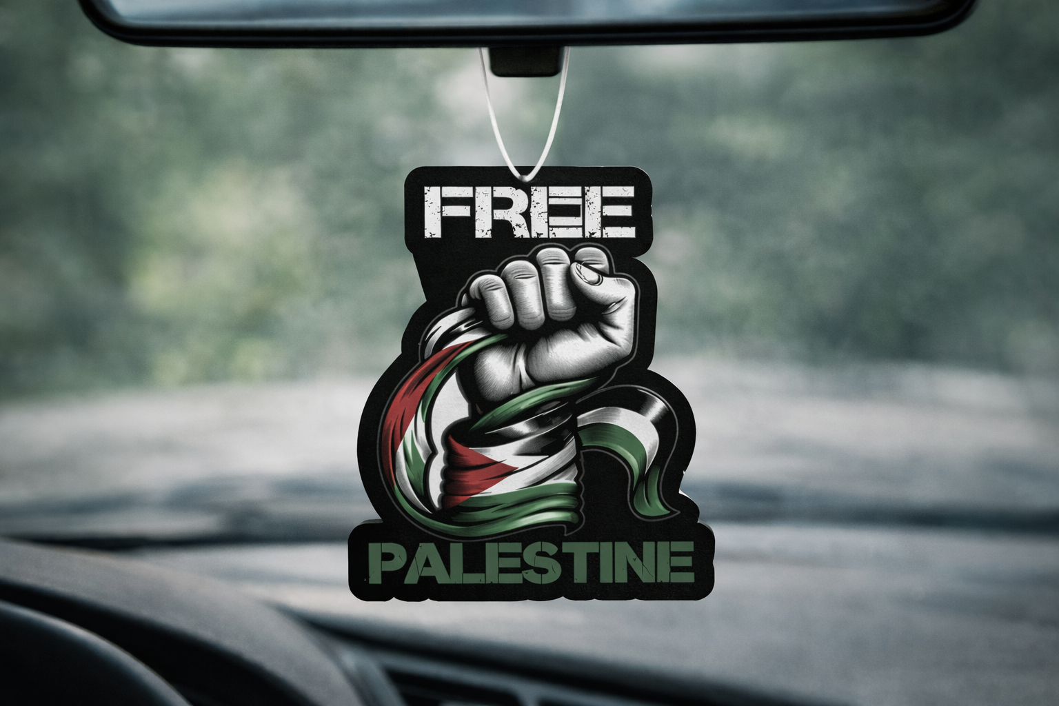 Free Palestine Car Air Freshener